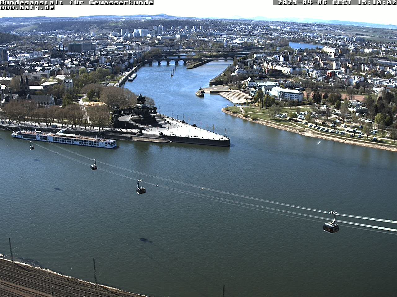 Koblenz Deutsches Eck / Deutschland